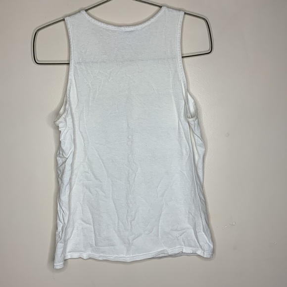 Delta | White Perfect Threesome Medium Size Unisex Tank Top Shirt | Booze Plants - Picture 5 of 7